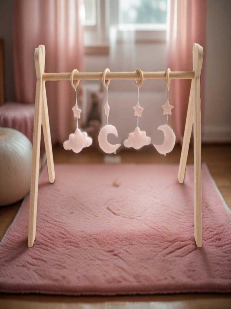 Arco didattico in legno con 4 - SAUTHON Rosa - Kiabi