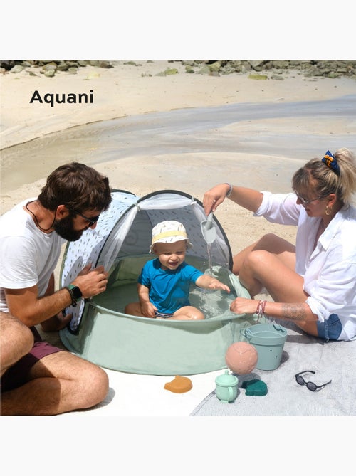 Area giochi, piscina e lettino 3 in 1, protezione uv spf 50+ aquani provence 'babymoov' - Kiabi Area giochi, piscina e lettino 3 in 1, protezione uv spf 50+ aquani provence 'babymoov' - Kiabi