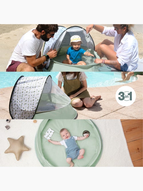 Area giochi, piscina e lettino 3 in 1, protezione uv spf 50+ aquani provence 'babymoov' - Kiabi Area giochi, piscina e lettino 3 in 1, protezione uv spf 50+ aquani provence 'babymoov' - Kiabi