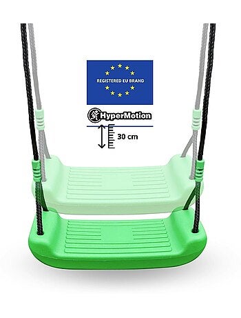 Area giochi XXL bambini con altalena, scivolo e trapezio ginnico
