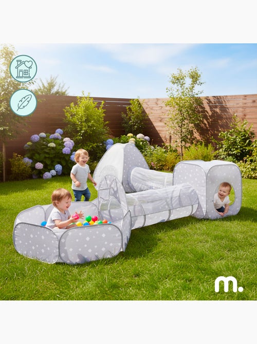 Area gioco pop up bambini 5in1 2 tende 2 tunnel piscina palline mamabrum - Kiabi Area gioco pop up bambini 5in1 2 tende 2 tunnel piscina palline mamabrum - Kiabi