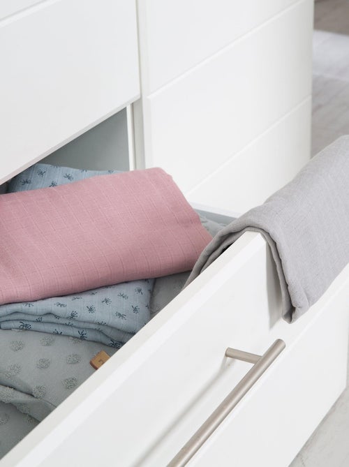 Armadio 3 ante e 1 cassetto con chiusura soft‑close – ROBA "Nele" - Kiabi