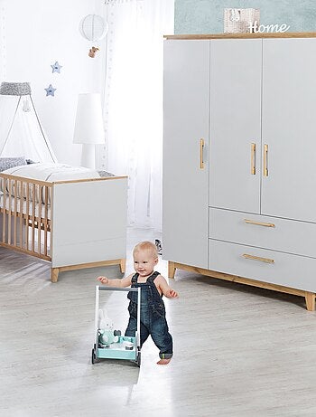 Armadio 3 ante e 2 cassetti con chiusura soft‑close – ROBA "Caro