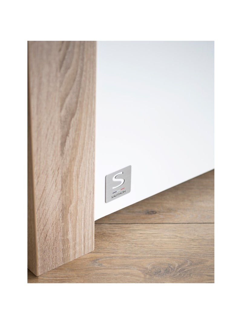 Armadio a 2 - SAUTHON Bianco Marrone - Kiabi
