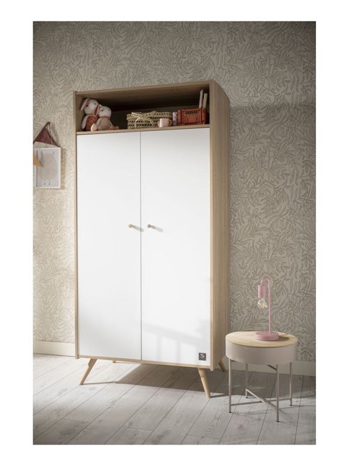 Armadio a 2 ante con 1 - SAUTHON - Kiabi