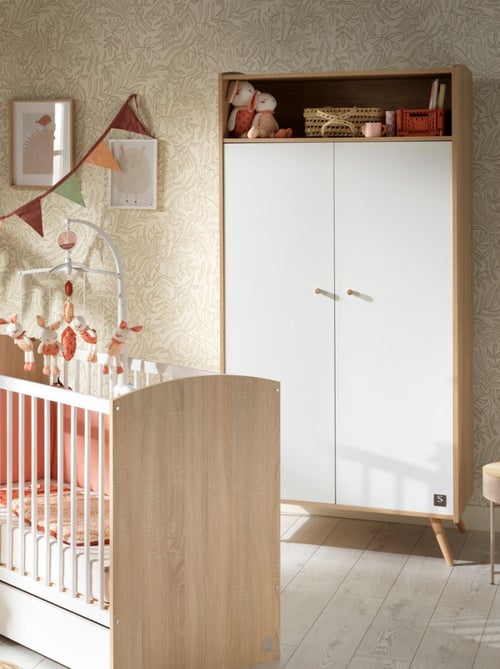 Armadio a 2 ante con 1 - SAUTHON - Kiabi