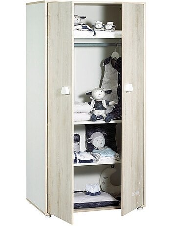 Armadio a 2 ante in legno - BABYPRICE