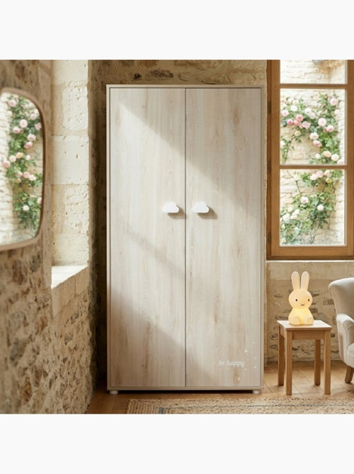 Armadio a 2 ante in legno - BABYPRICE - Kiabi
