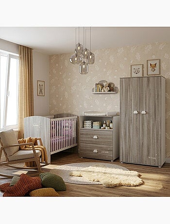 Armadio a 2 ante in legno - BABYPRICE