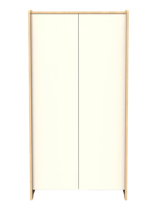 Armadio a 2 ante in legno, decoro rovere - SAUTHON - Kiabi