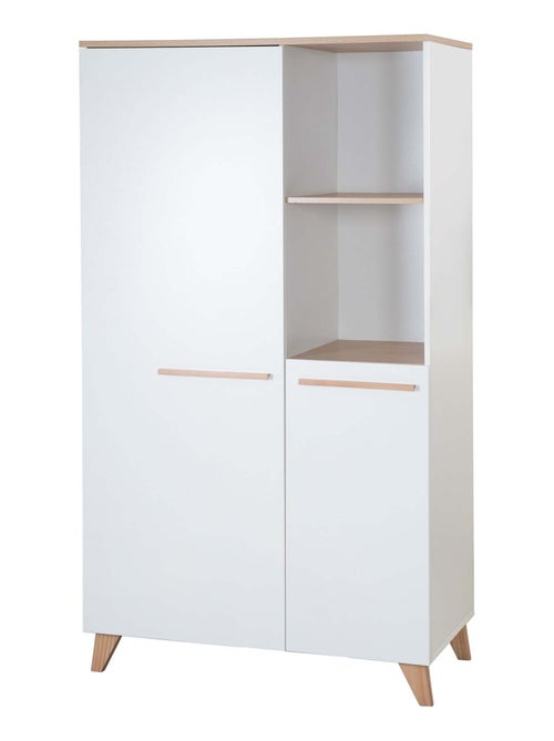 Armadio bebè 2 ante e 2 vani "Roba Leon" - Kiabi