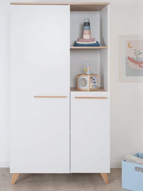 Armadio bebè 2 ante e 2 vani "Roba Leon" - Kiabi