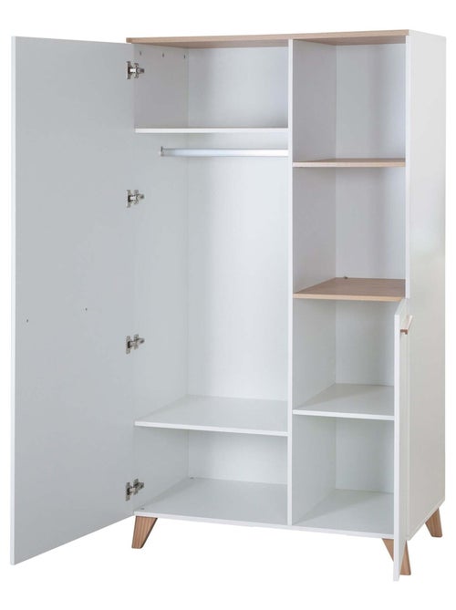 Armadio bebè 2 ante e 2 vani "Roba Leon" - Kiabi