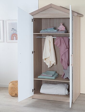 Armadio bebè 2 ante soft‑close – ROBA "Cabane
