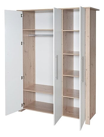 Armadio bebè 3 ante effetto rovere – ROBA "Malo