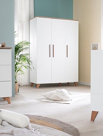 Armadio bebè 3 ante in legno – ROBA "Ole