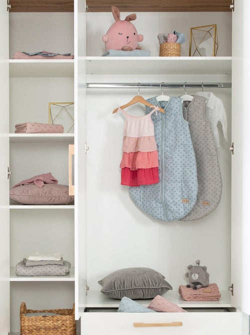 Armadio in legno a 3 ante e 1 cassetto – ROBA "Ava" - Kiabi