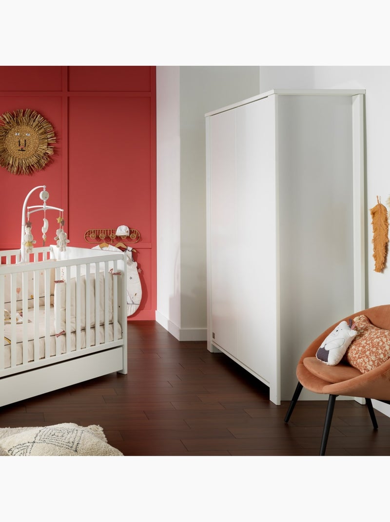 Armadio per bambini a 2 - SAUTHON Bianco - Kiabi