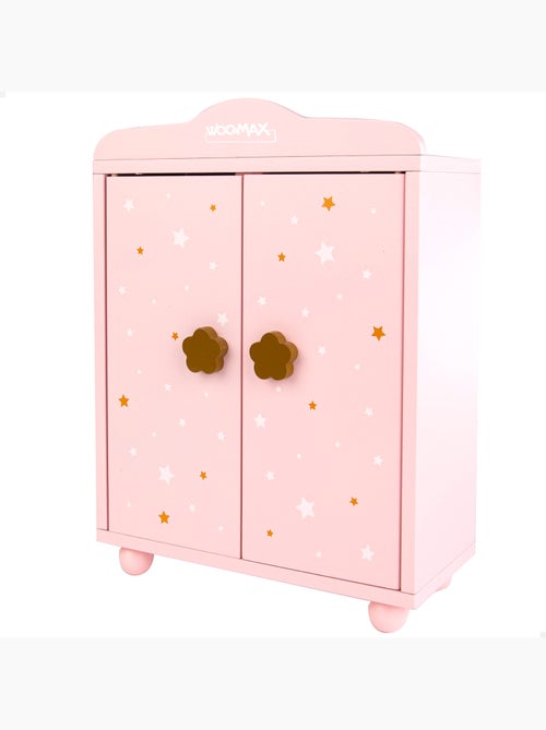 Armadio per bambole in legno WOOMAX - Kiabi