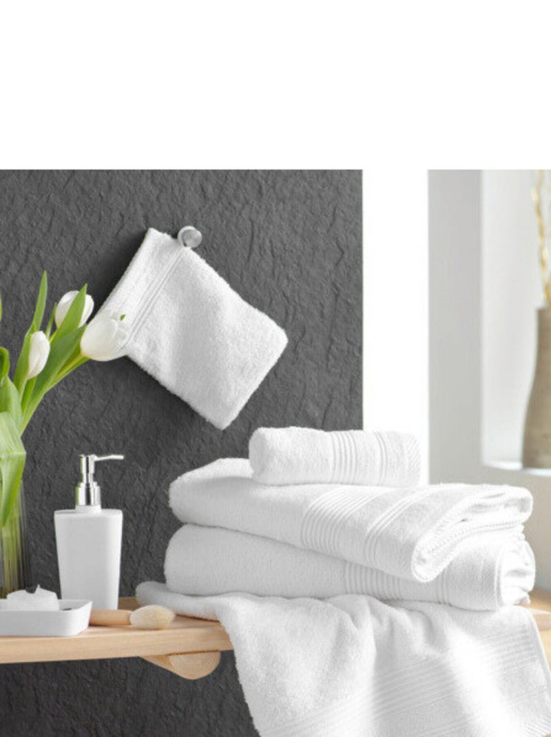 Asciugamani da bagno in Cotone PROMO LINGE Bianco - Kiabi