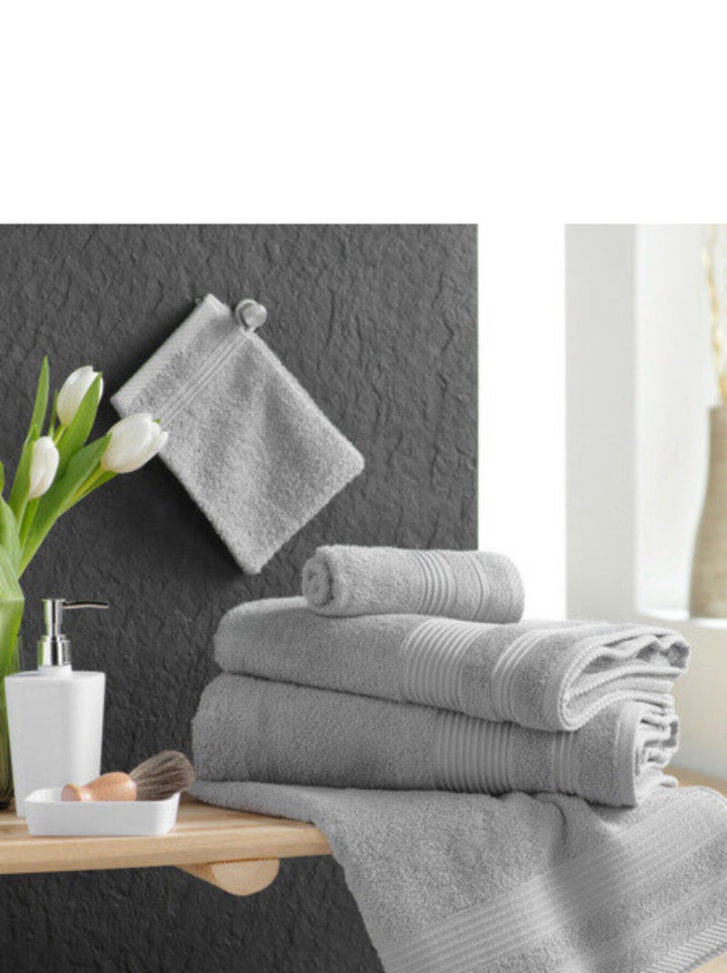 Asciugamani da bagno in Cotone PROMO LINGE Grigio - Kiabi