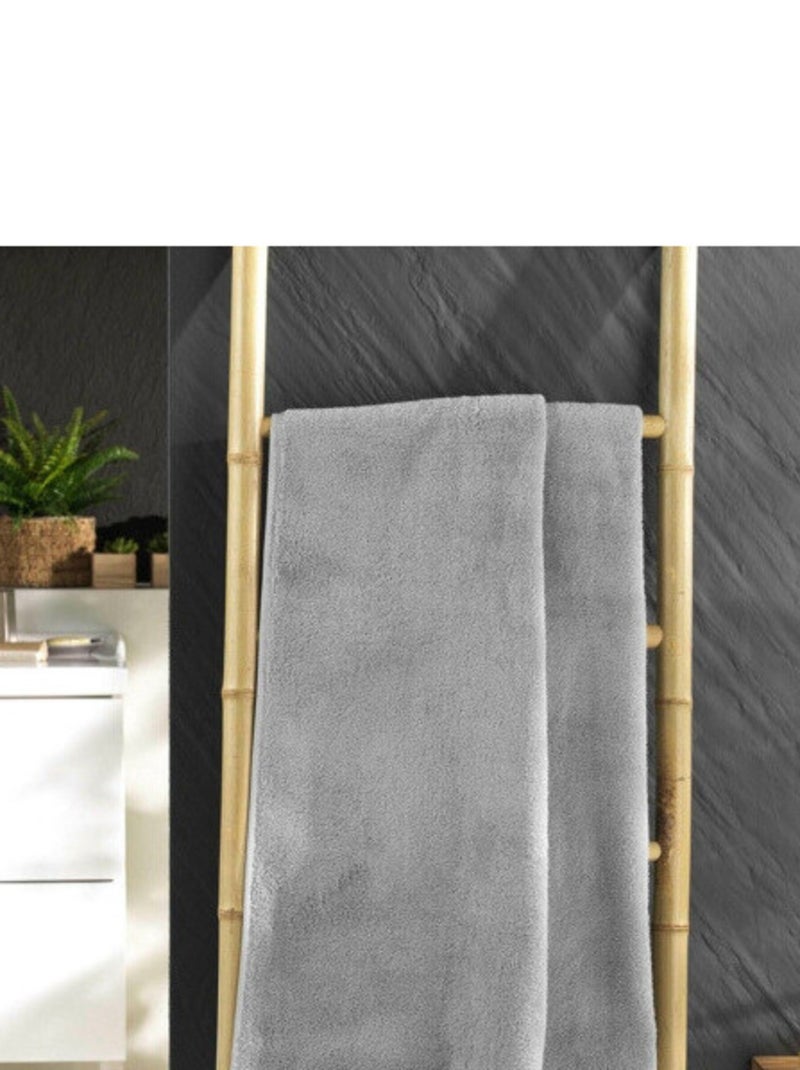 Asciugamani da bagno in Cotone PROMO LINGE Grigio - Kiabi