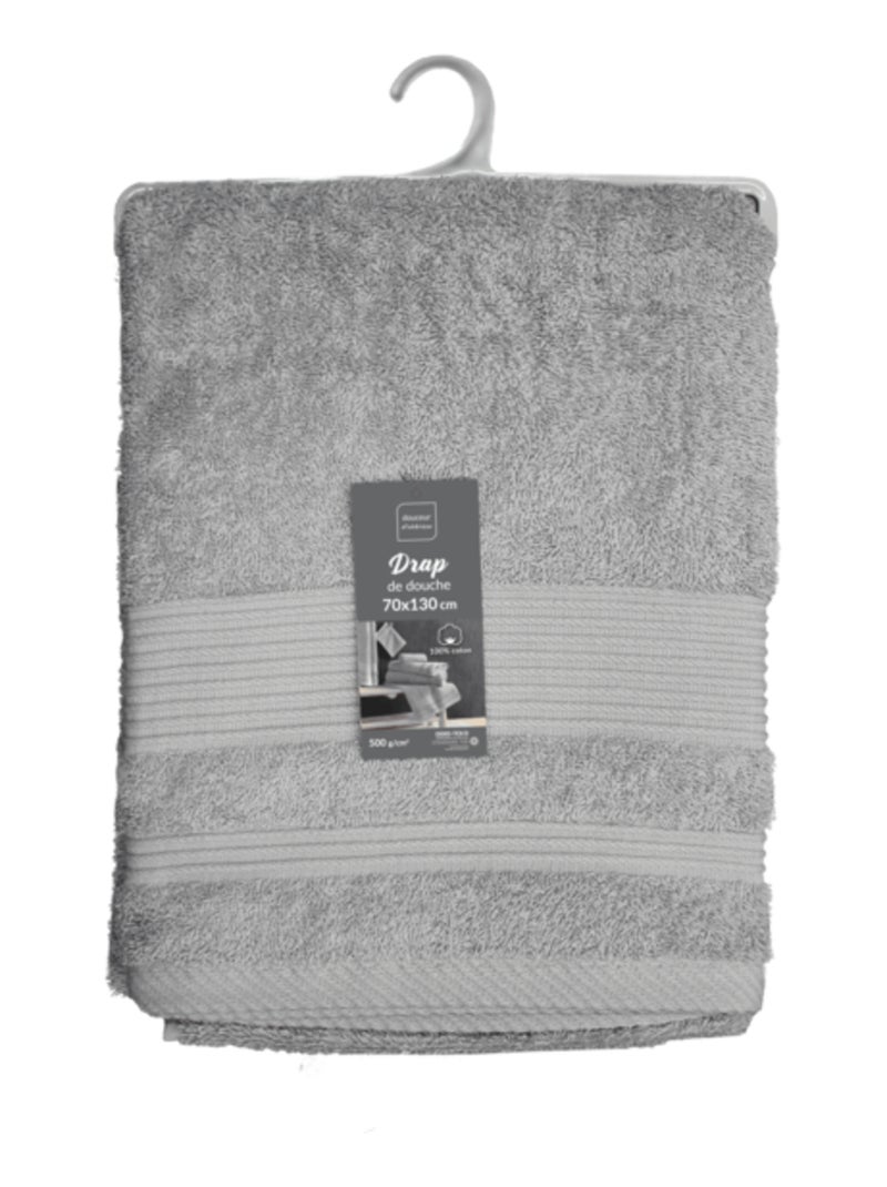 Asciugamani da bagno in Cotone PROMO LINGE Grigio - Kiabi