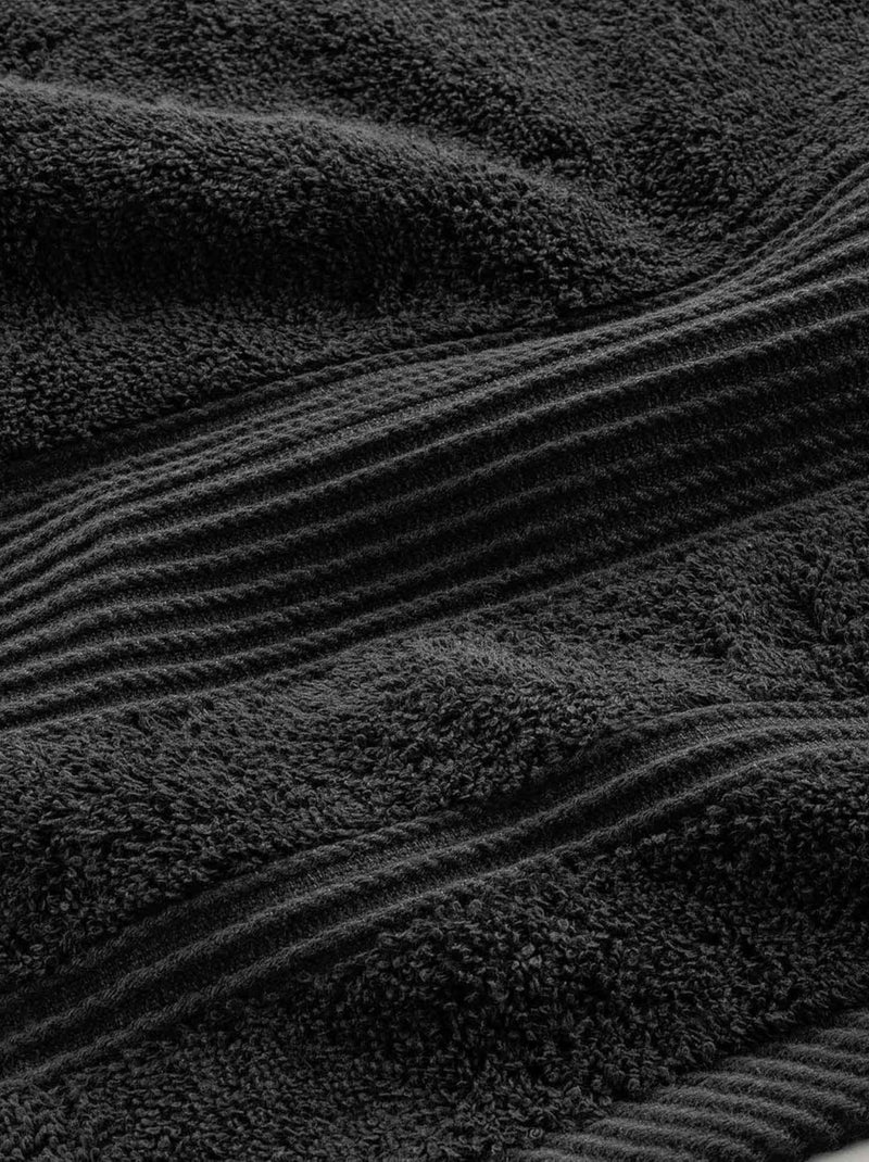 Asciugamani da bagno in Cotone PROMO LINGE Nero - Kiabi