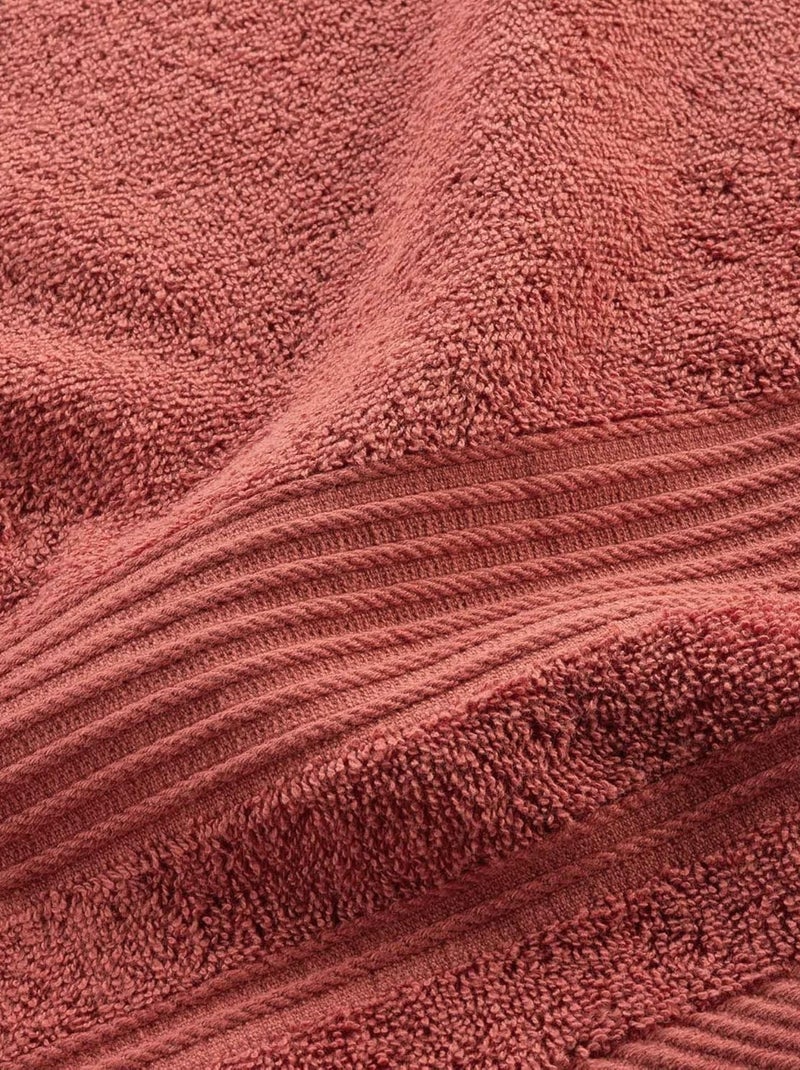 Asciugamani da bagno in Cotone PROMO LINGE Terracotta - Kiabi