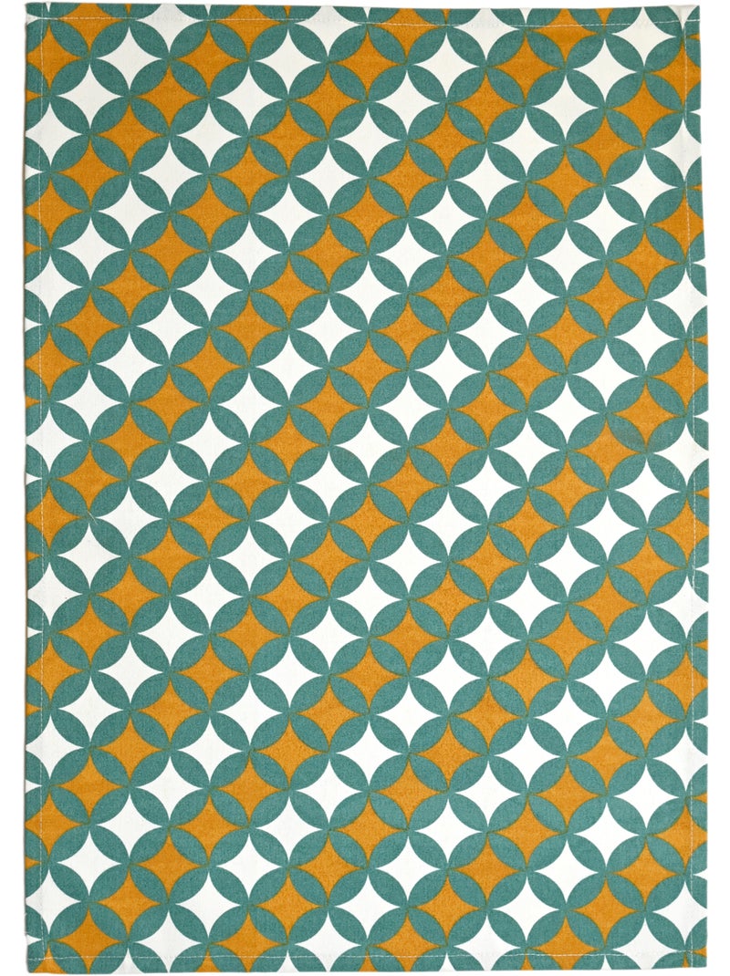 Asciugamani da cucina con grafica in cotone Verde - Kiabi