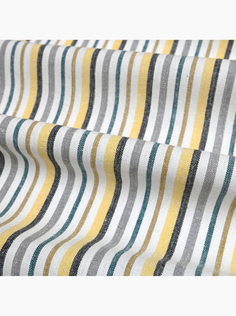 Asciugamani da cucina in cotone a righe Giallo - Kiabi