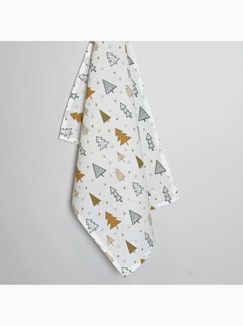 Asciugamani da cucina in cotone con motivo ad abete - Kiabi