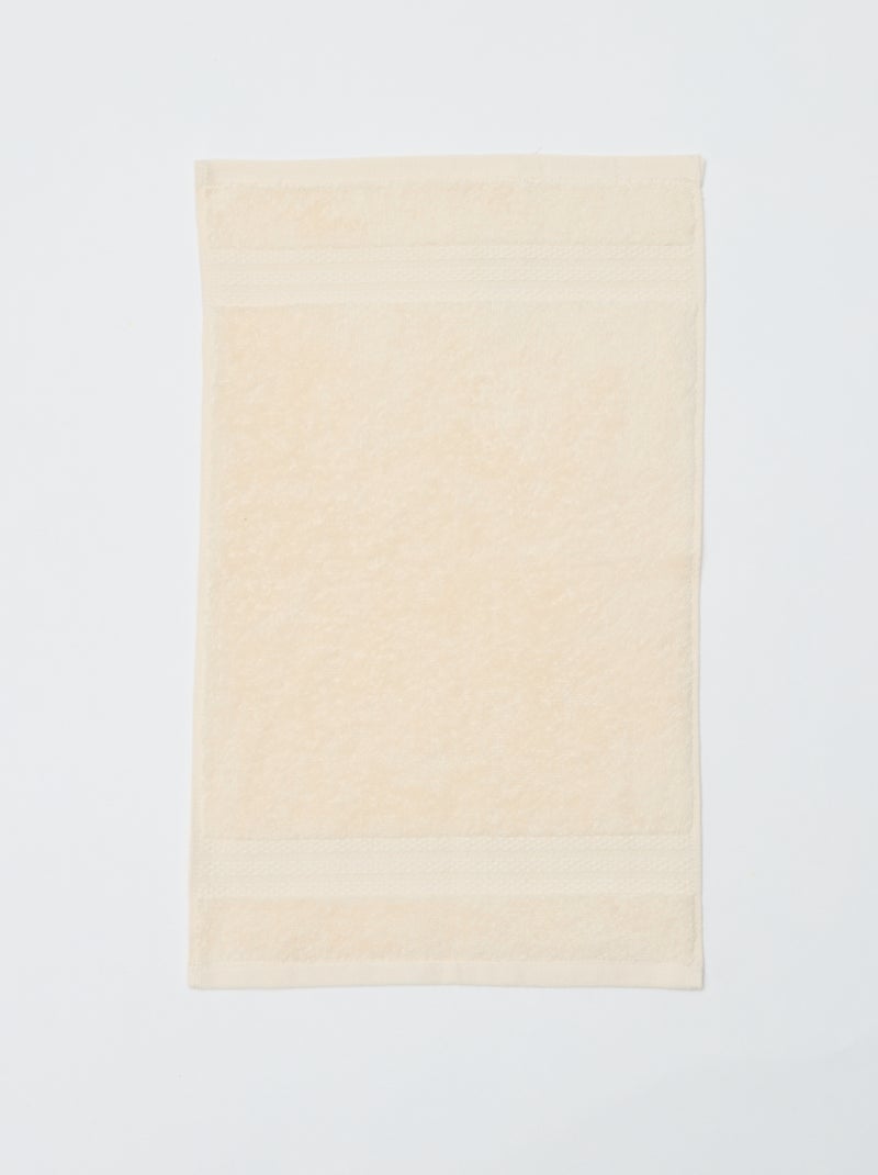 Asciugamani ospiti 30 x 50 cm - Kiabi Home Bianco - Kiabi