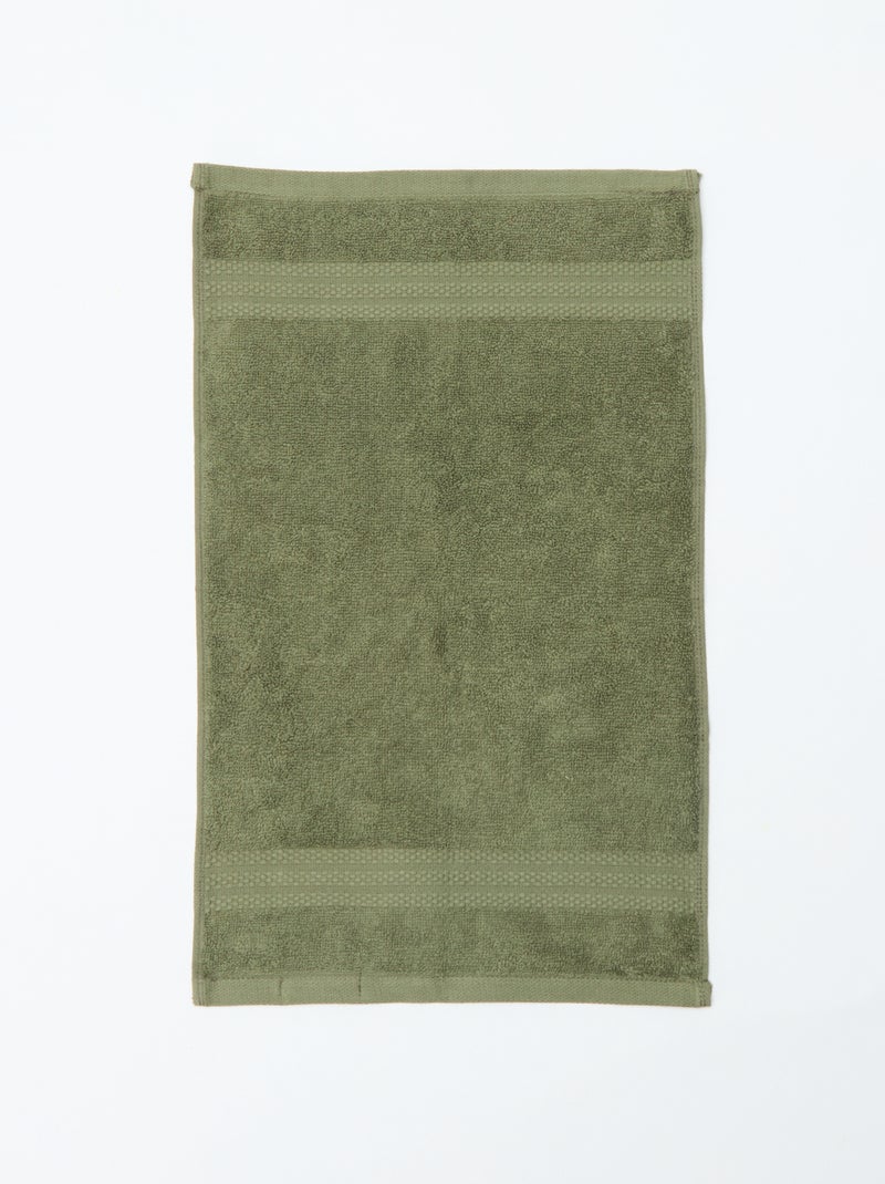 Asciugamani ospiti (30x50 cm) - Kiabi Home Verde - Kiabi