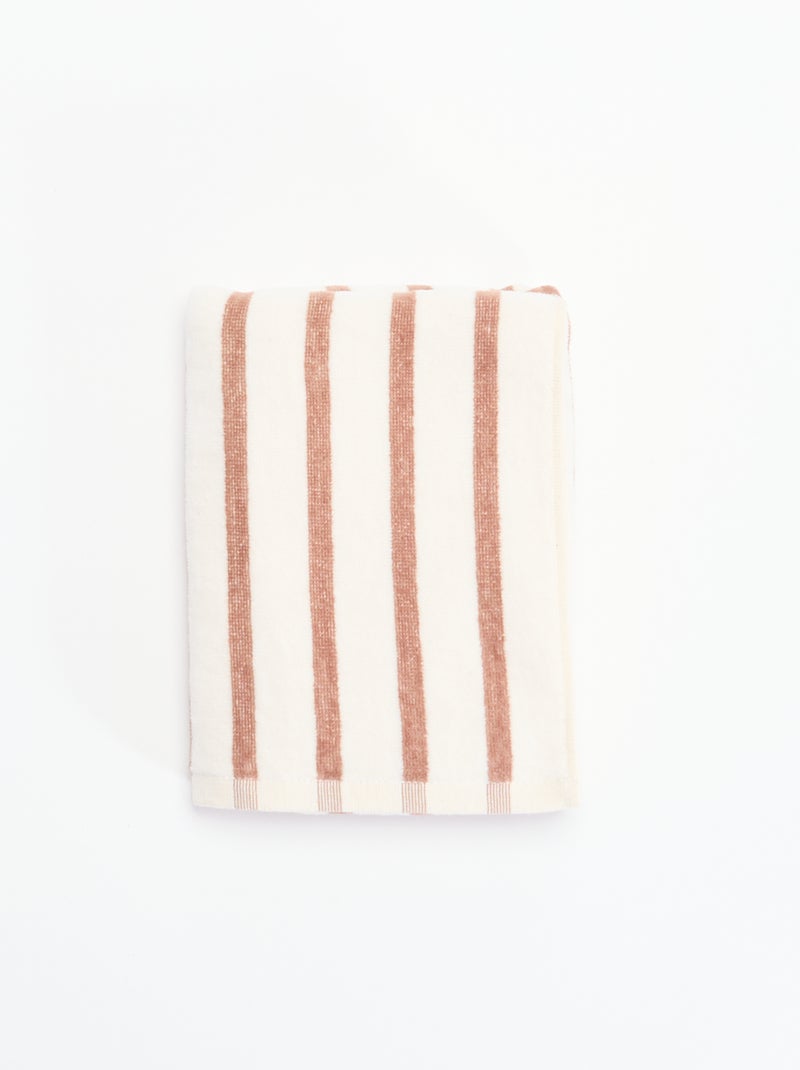 Asciugamano - 50 x 90 cm Beige - Kiabi