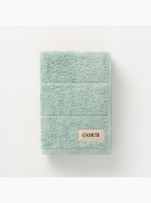 Asciugamano 100% cotone, spugna 600 g/m², con asola - Gamusi - Kiabi Asciugamano 100% cotone, spugna 600 g/m², con asola - Gamusi - Kiabi