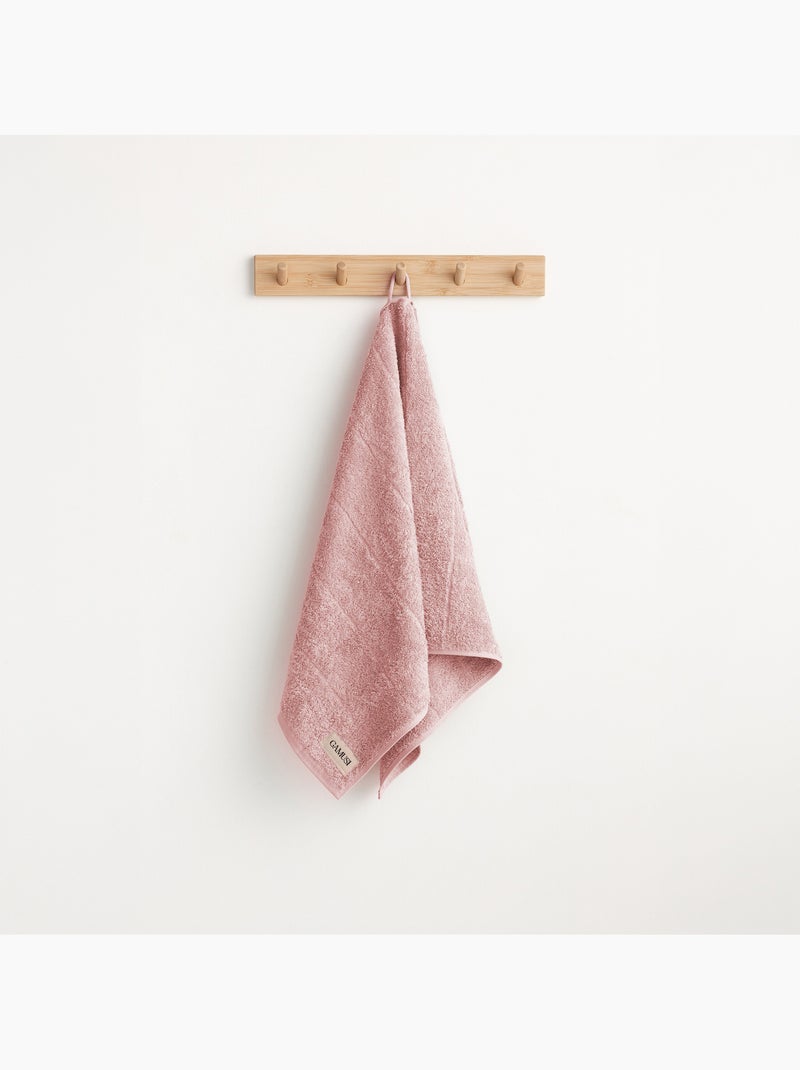 Asciugamano 100% cotone, spugna pesante, con asola - Gamusi Rosa - Kiabi