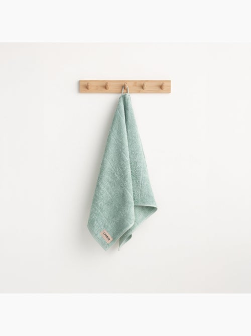 Asciugamano 100% cotone, spugna pesante, con asola - Gamusi - Kiabi