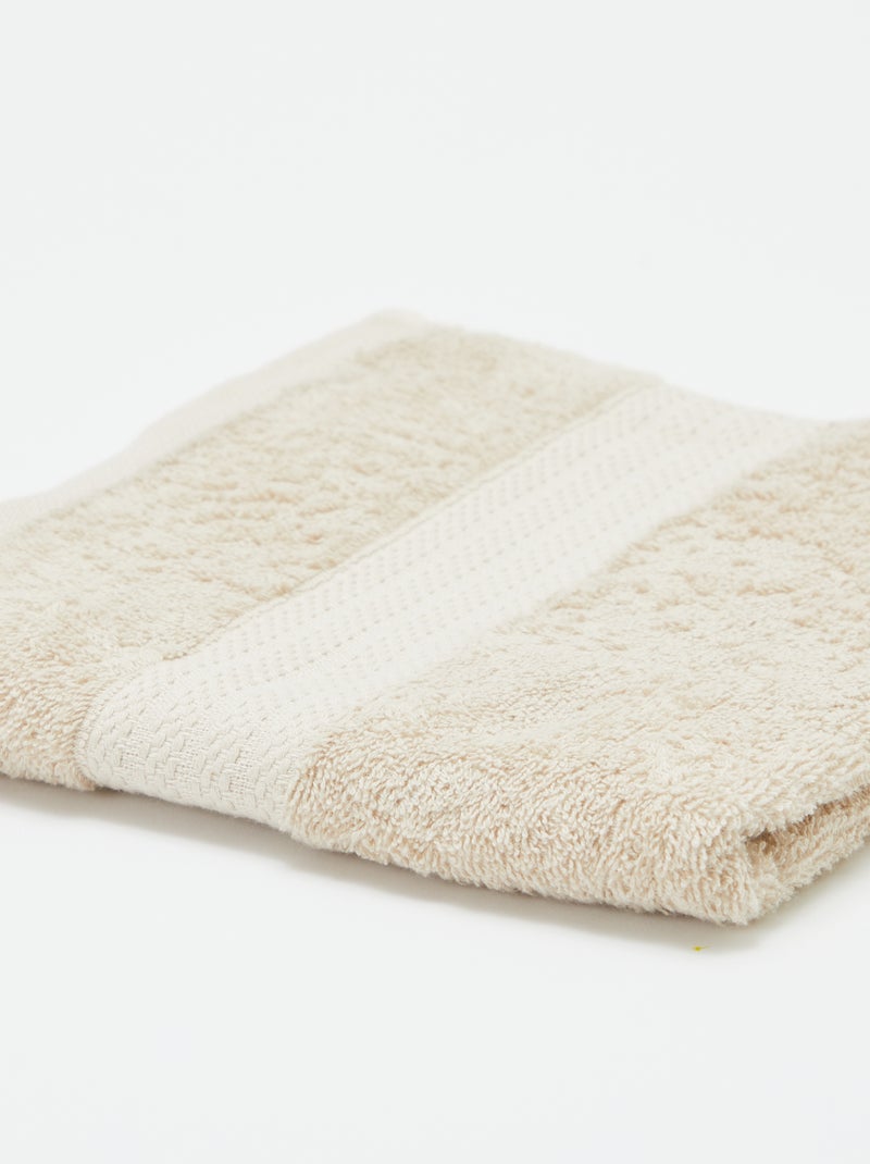 Asciugamano (50 x 90 cm) - Kiabi Home BEIGE - Kiabi