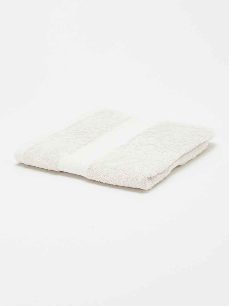 Asciugamano (50 x 90 cm) - Kiabi Home BIANCO - Kiabi