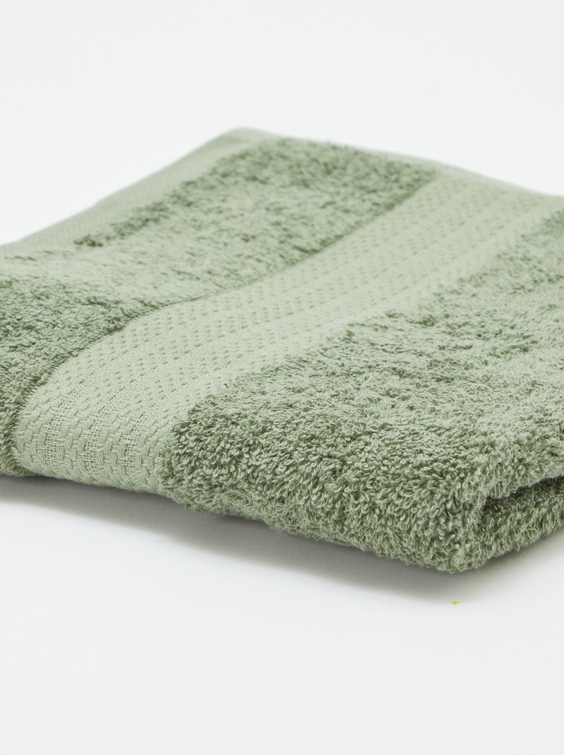 Asciugamano (50 x 90 cm) - Kiabi Home VERDE - Kiabi