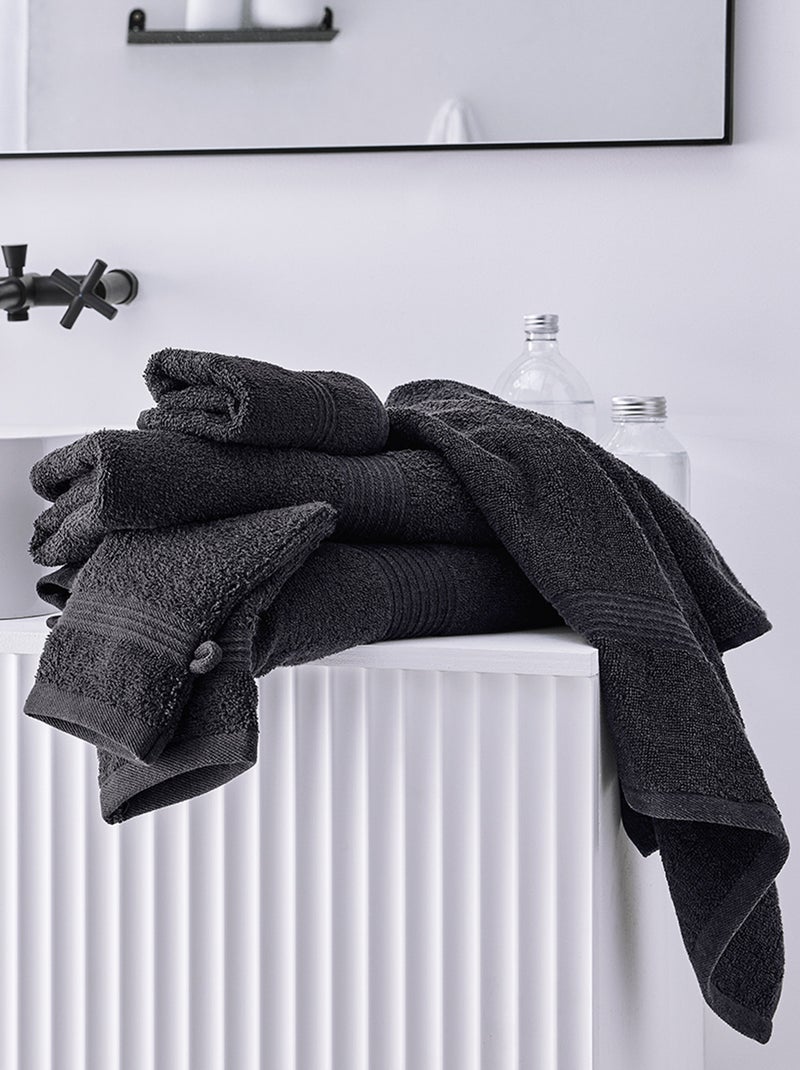 Asciugamano 50 x 90 cm NERO - Kiabi