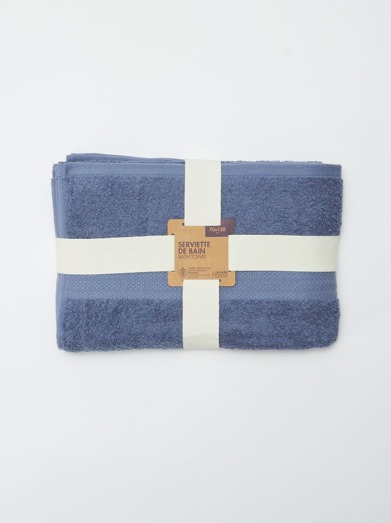 Asciugamano (70 x 130 cm) - Kiabi Home BLU - Kiabi