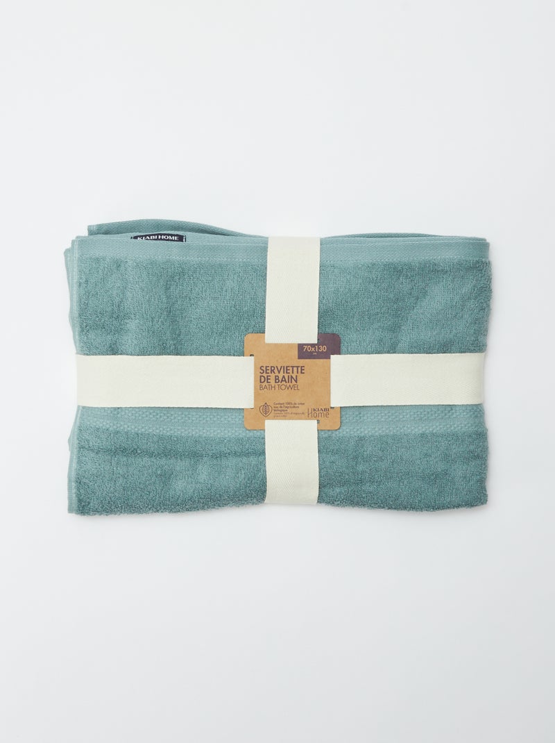 Asciugamano (70 x 130 cm) - Kiabi Home VERDE - Kiabi