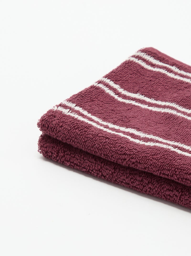 Asciugamano da bagno - 30 x 50 cm Rosa - Kiabi