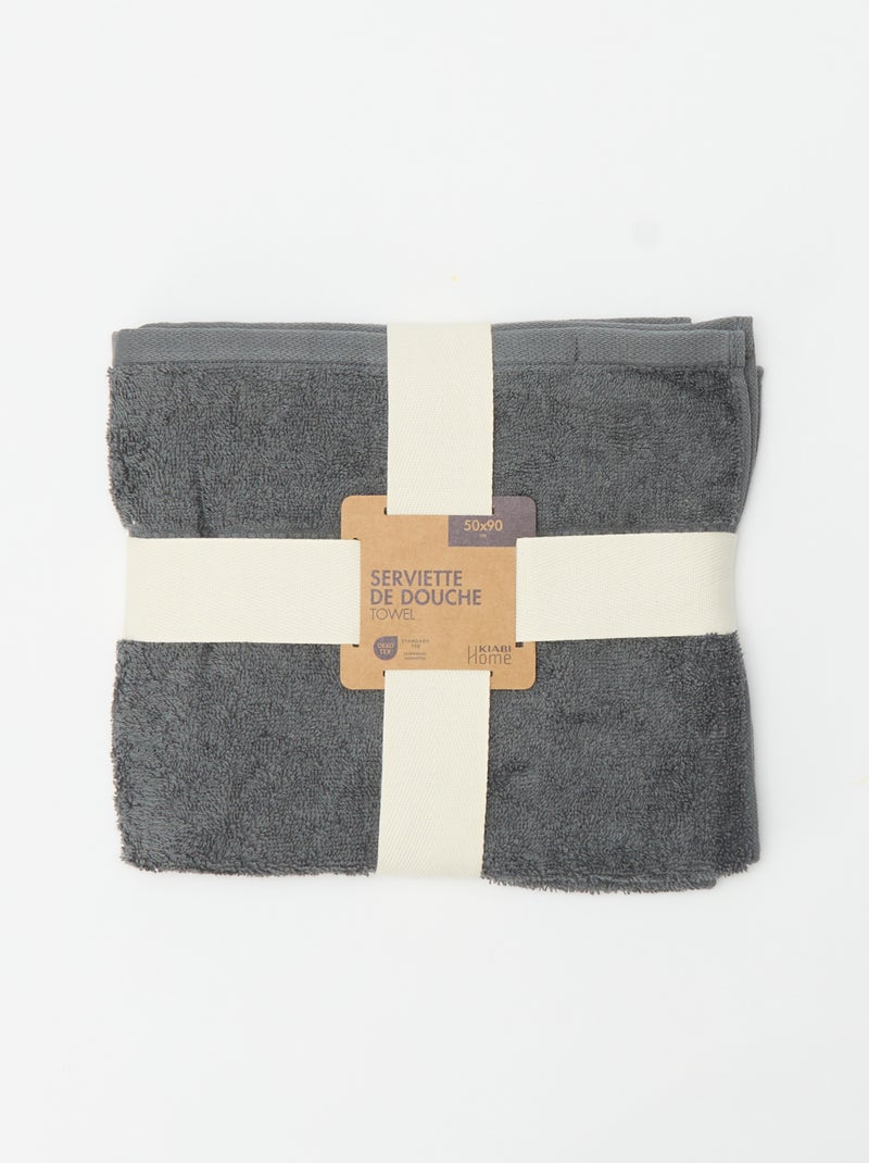 Asciugamano da bagno 50x90 cm Grigio - Kiabi