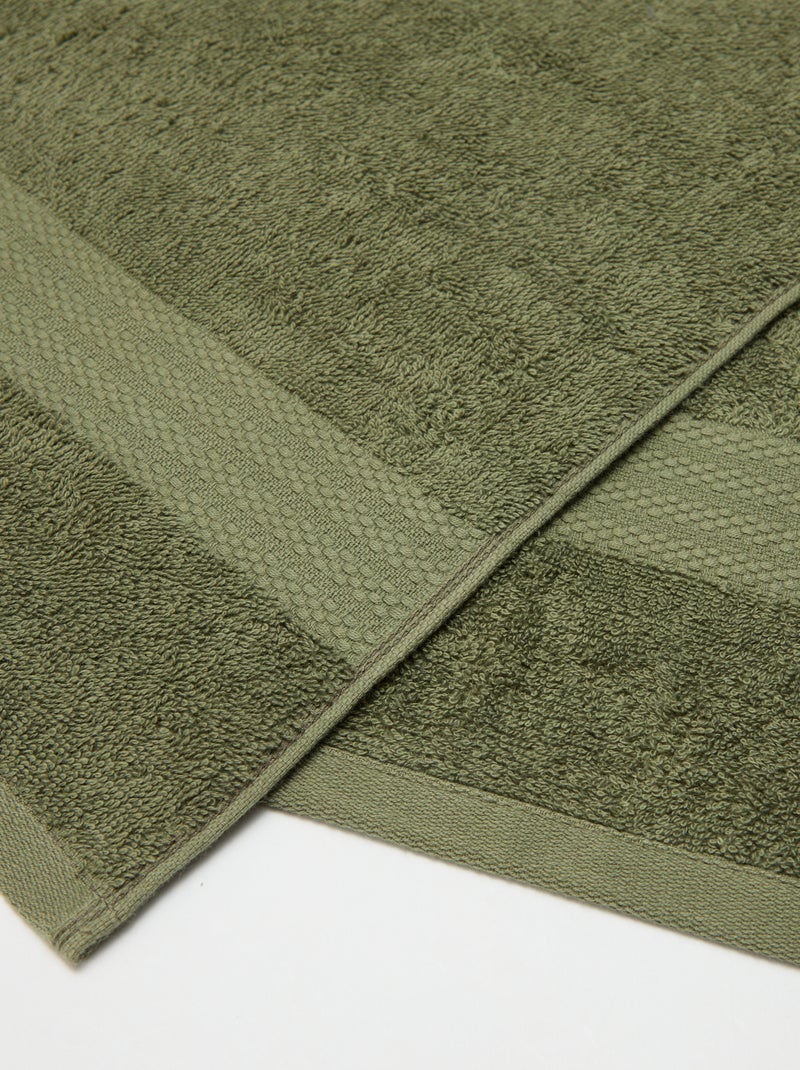 Asciugamano da bagno 50x90 cm Verde - Kiabi