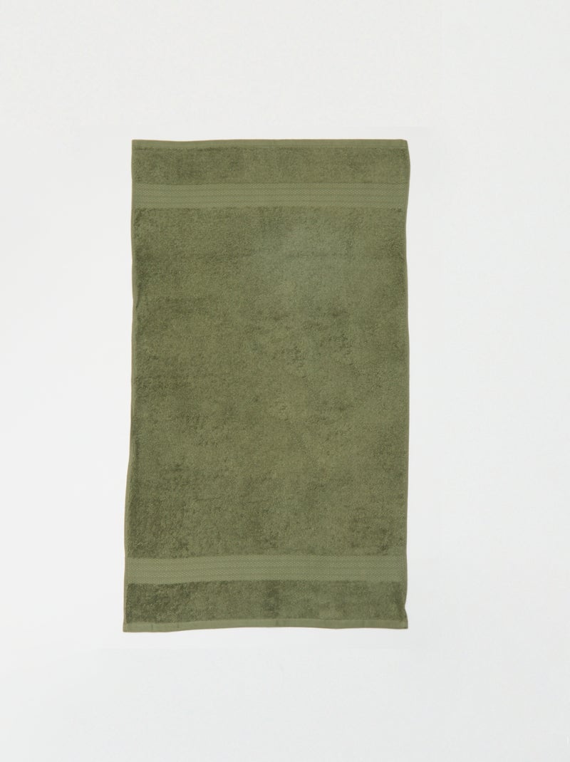 Asciugamano da bagno 50x90 cm Verde - Kiabi