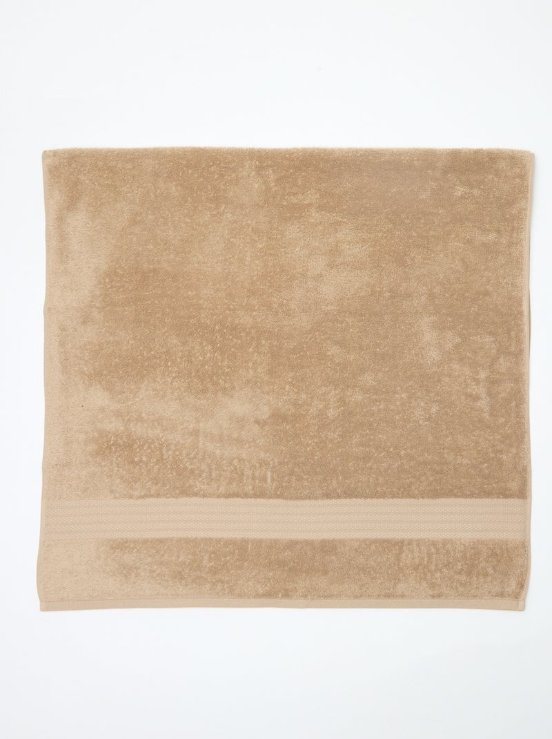 Asciugamano da bagno (70x130 cm) - Kiabi Home Beige - Kiabi