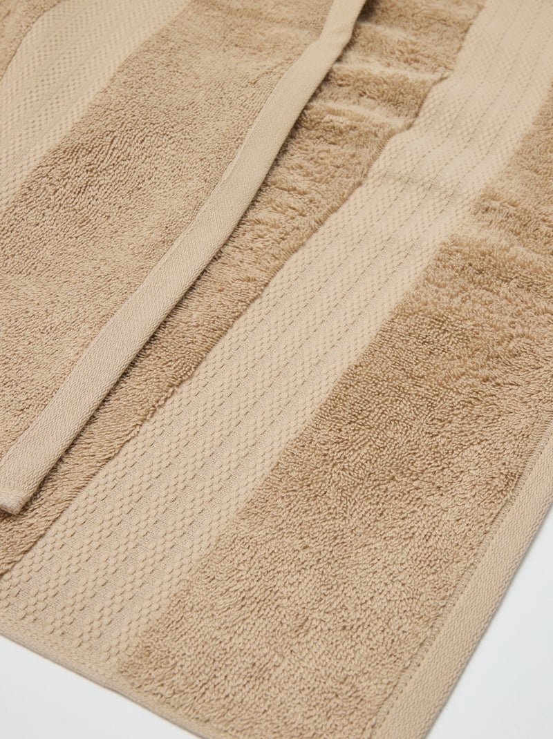 Asciugamano da bagno (70x130 cm) - Kiabi Home Beige - Kiabi